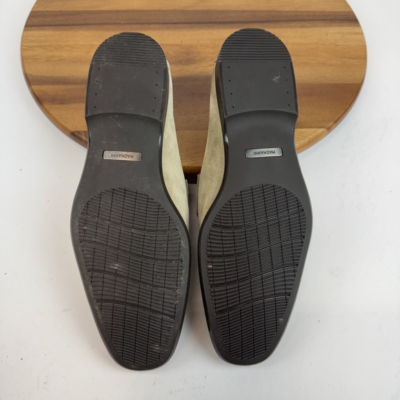 Mens Magnanni Rafa V Beige Suede Bit Comfort Casual Loafers Shoes Size 43 M GUC - Picture 7 of 8